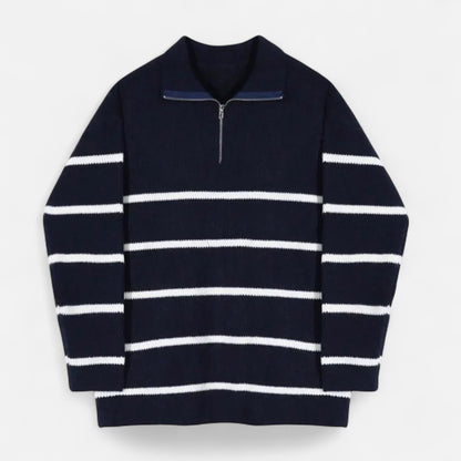 Old Monarchy | Men’s Retro Half-Zip Sweater – Vintage Heritage, Modern Refinement