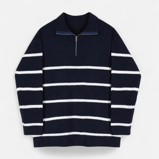 Old Monarchy | Men’s Retro Half-Zip Sweater – Vintage Heritage, Modern Refinement