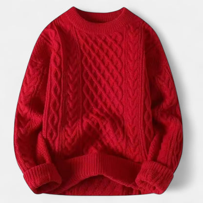 Old Monarchy | Men’s Knit Crew Neck Sweater – Timeless Warmth, Effortless Style