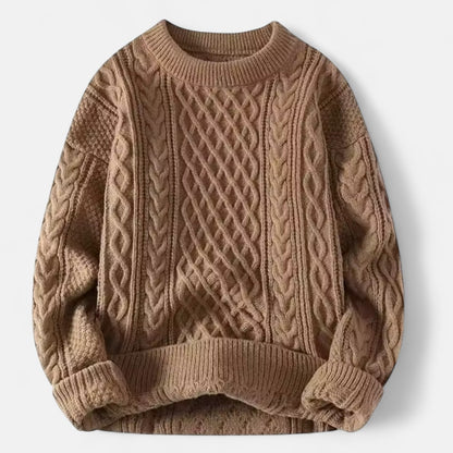 Old Monarchy | Men’s Knit Crew Neck Sweater – Timeless Warmth, Effortless Style
