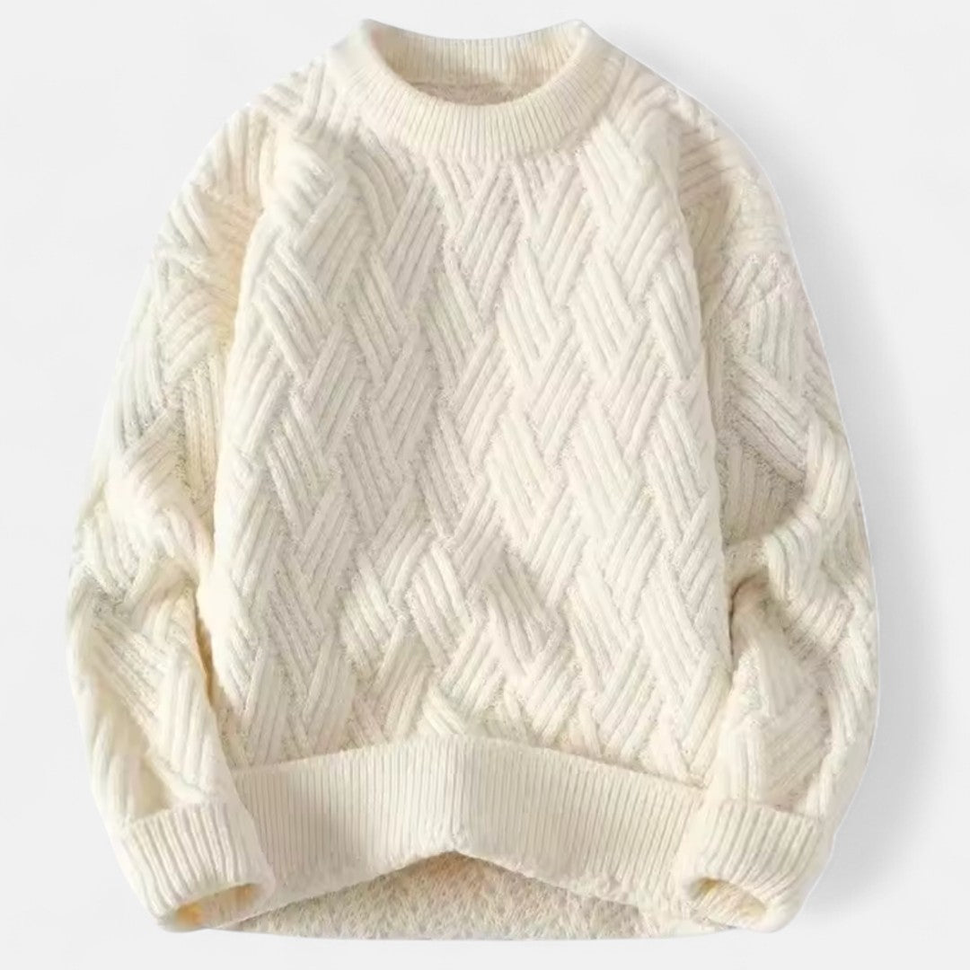 Old Monarchy | Men’s Knit Crew Neck Sweater – Timeless Warmth, Effortless Style
