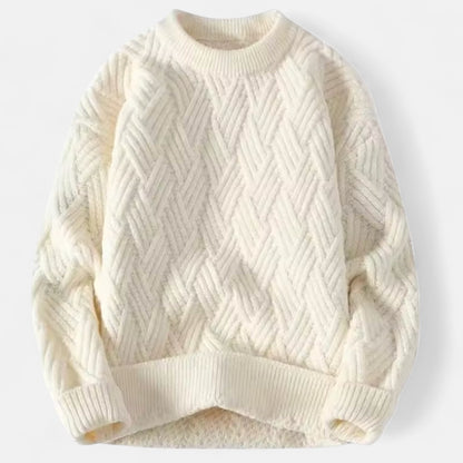Old Monarchy | Men’s Knit Crew Neck Sweater – Timeless Warmth, Effortless Style