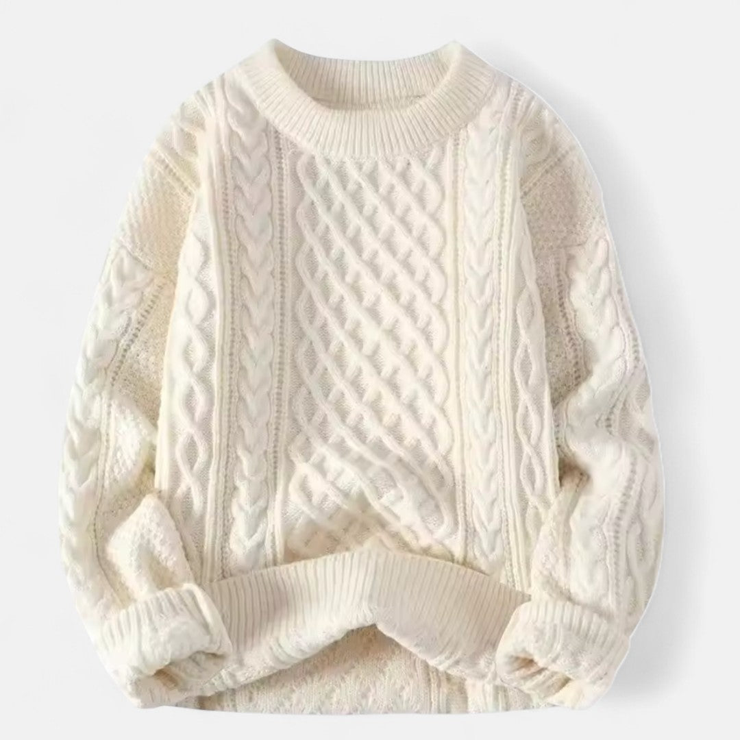 Old Monarchy | Men’s Knit Crew Neck Sweater – Timeless Warmth, Effortless Style