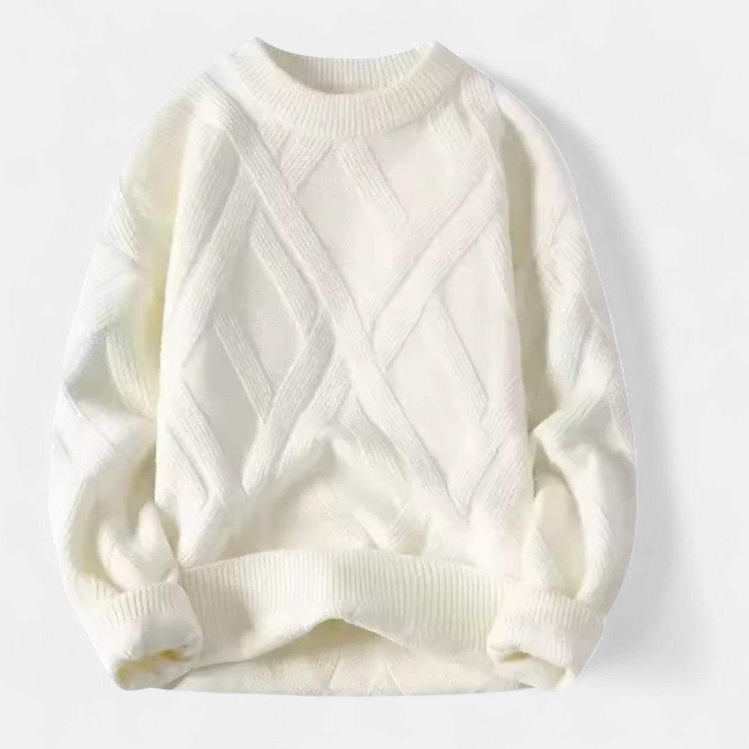 Old Monarchy | Men’s Knit Crew Neck Sweater – Timeless Warmth, Effortless Style