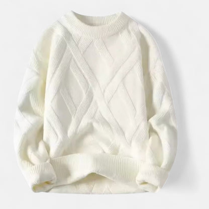 Old Monarchy | Men’s Knit Crew Neck Sweater – Timeless Warmth, Effortless Style