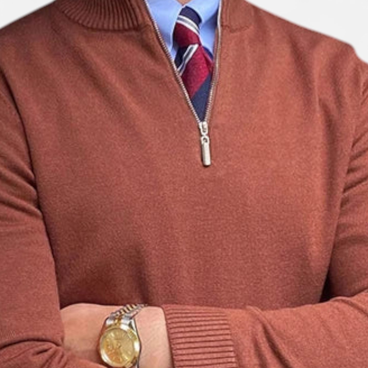 Old Monarchy | Men’s Classic Half Zip Sweater