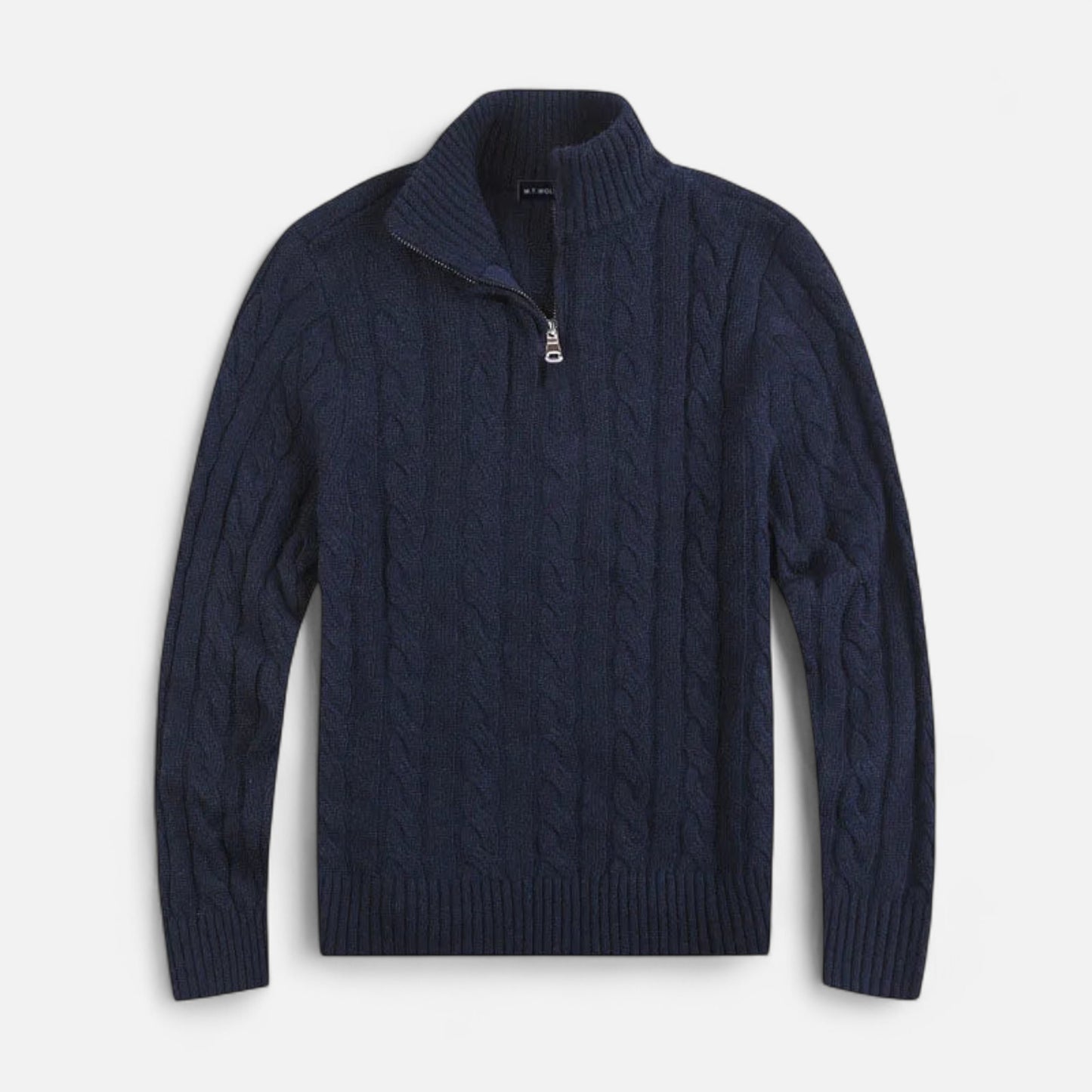 Old Monarchy | Men’s Merino Half Zip Sweater
