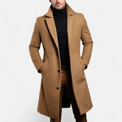 Old Monarchy | Men’s Classic Overcoat – Heritage Design, Timeless Refinement