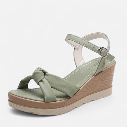 Old Monarchy | Women’s Adjustable Heeled Sandals – Graceful Lift, Tailored Summer Elegance