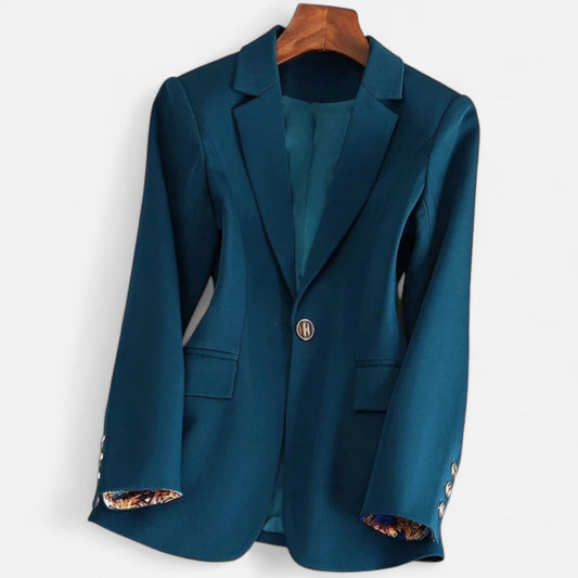 Old Monarchy | Women’s Refined Classic Blazer – Timeless Tailoring for Sophisticated Professional Elegance