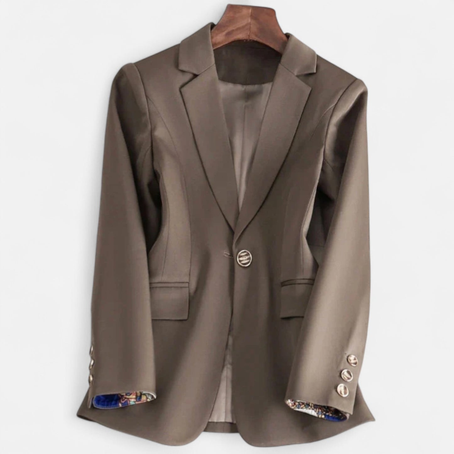Old Monarchy | Women’s Refined Classic Blazer – Timeless Tailoring for Sophisticated Professional Elegance