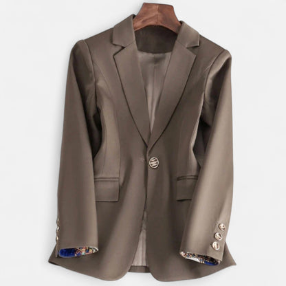 Old Monarchy | Women’s Refined Classic Blazer – Timeless Tailoring for Sophisticated Professional Elegance