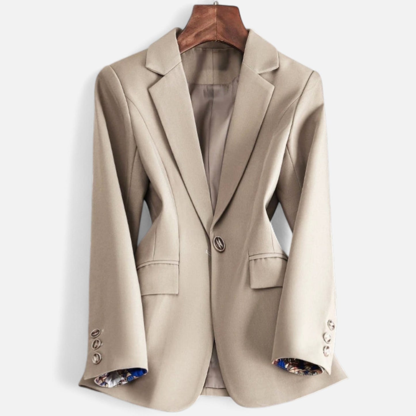 Old Monarchy | Women’s Refined Classic Blazer – Timeless Tailoring for Sophisticated Professional Elegance