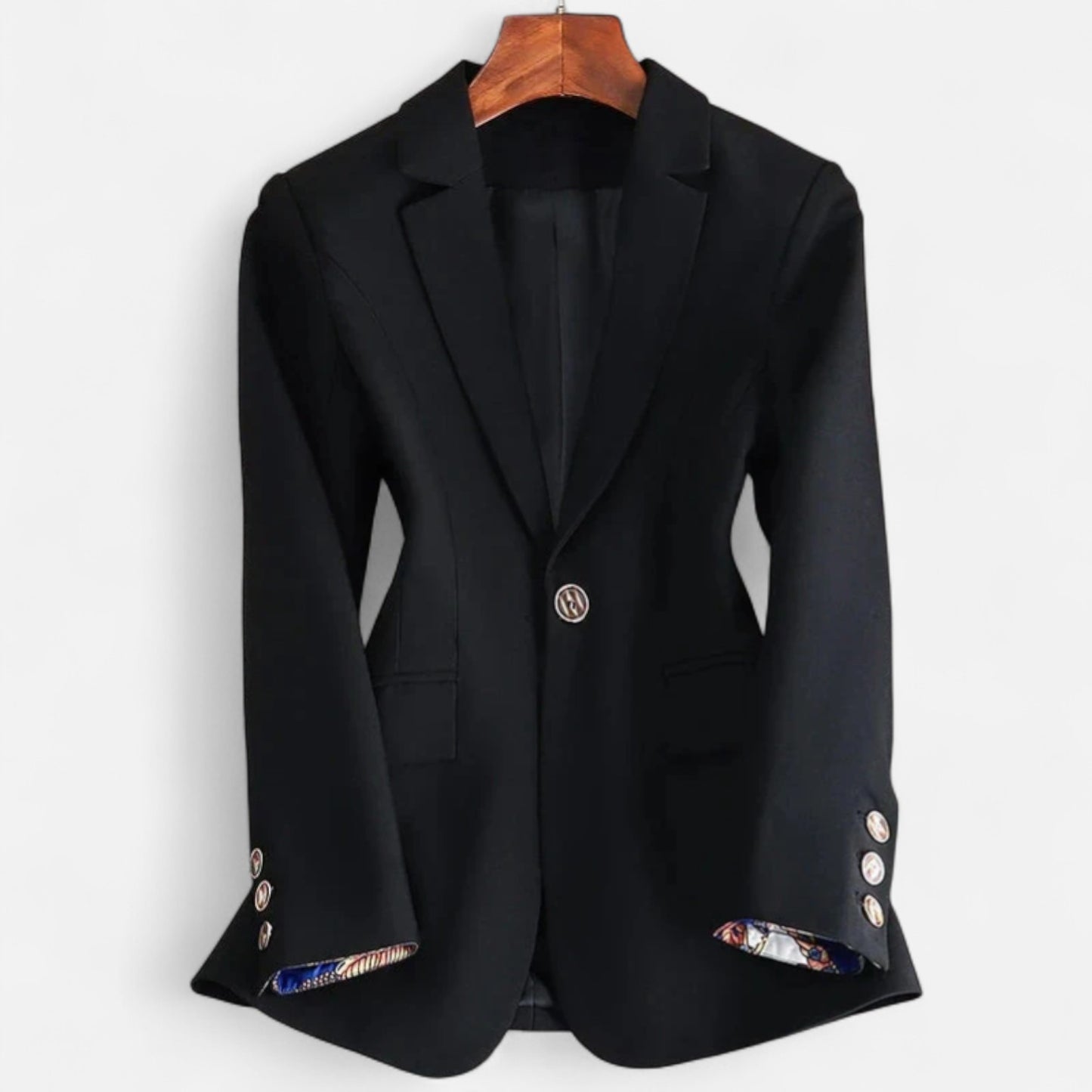 Old Monarchy | Women’s Refined Classic Blazer – Timeless Tailoring for Sophisticated Professional Elegance