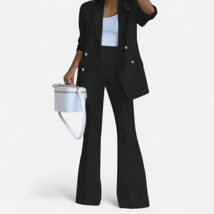 Old Monarchy | Women’s Two-Piece Blazer Set – Premium Coordinated Ensemble for Refined Elegance