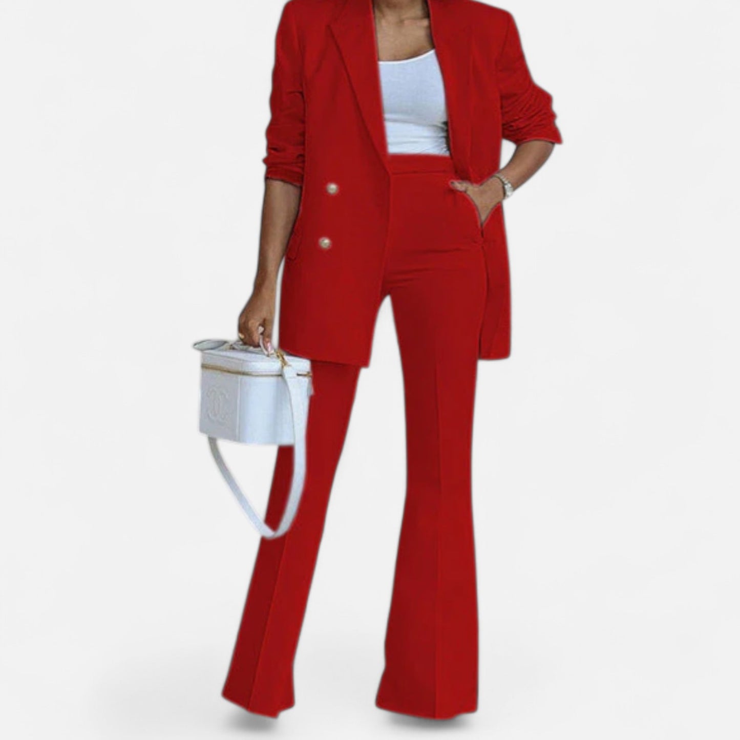 Old Monarchy | Women’s Two-Piece Blazer Set – Premium Coordinated Ensemble for Refined Elegance