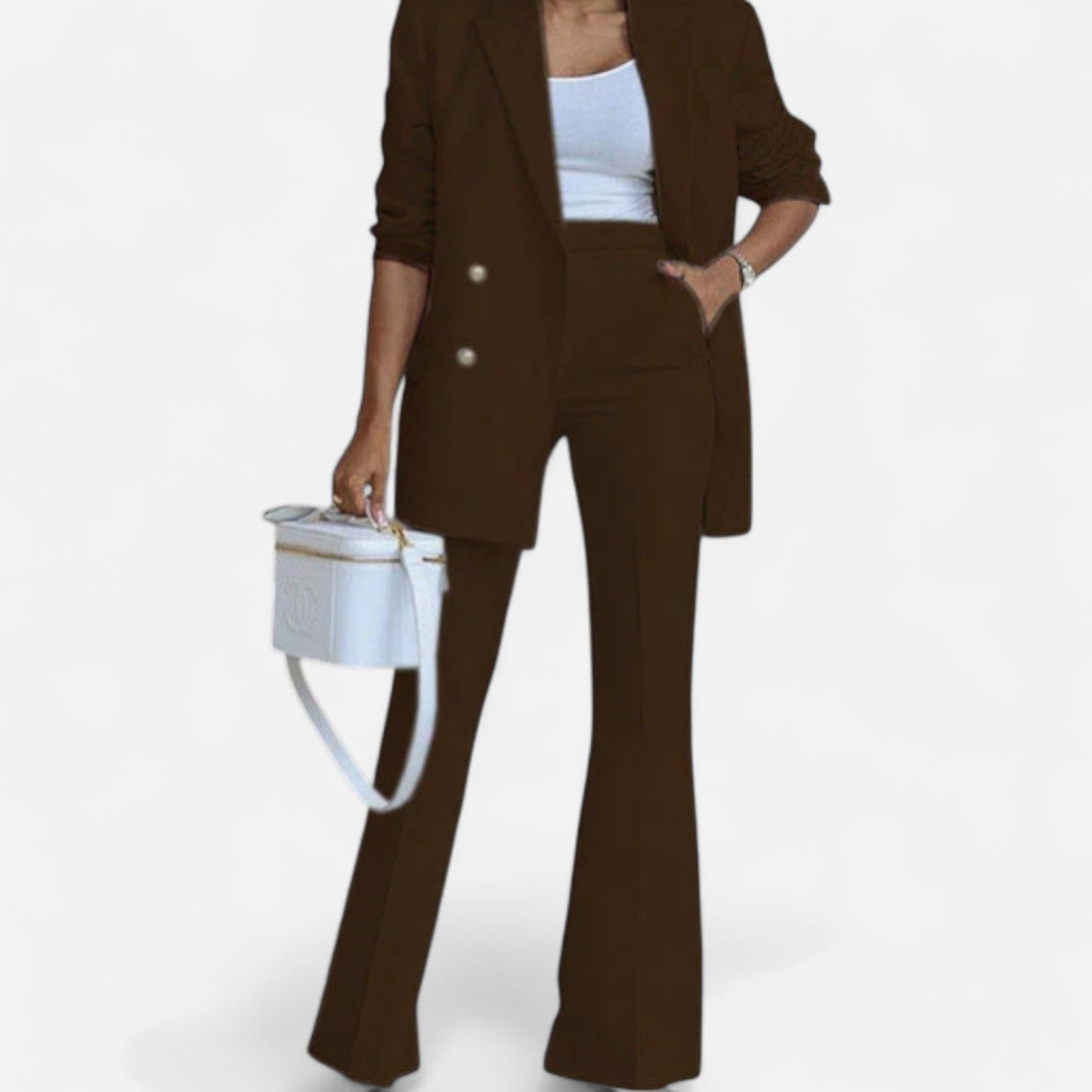 Old Monarchy | Women’s Two-Piece Blazer Set – Premium Coordinated Ensemble for Refined Elegance