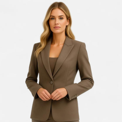 Old Monarchy | Women’s Refined Classic Blazer – Timeless Tailoring for Sophisticated Professional Elegance