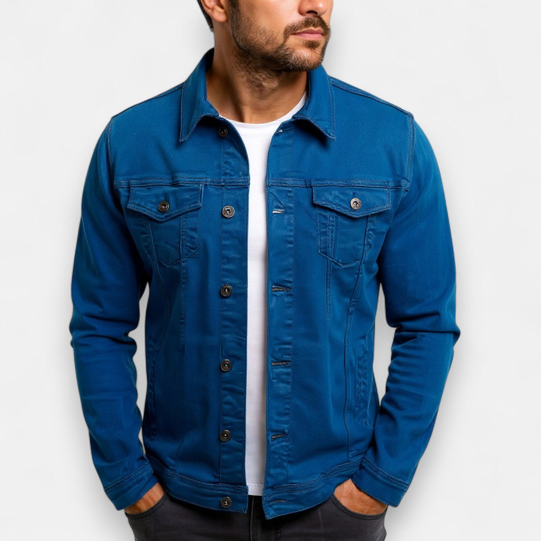 Old Monarchy | Men’s Denim Jacket – Classic Cut, Modern Edge