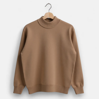Old Monarchy | Men’s Half-Turtleneck Sweater – Refined Comfort, Modern Layering