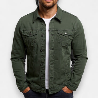 Old Monarchy | Men’s Denim Jacket – Classic Cut, Modern Edge