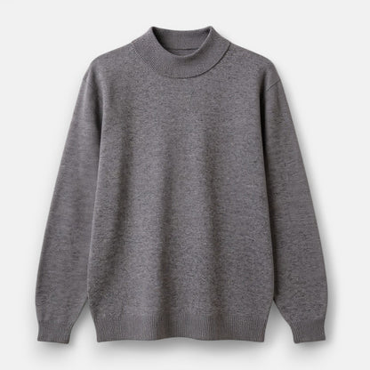 Old Monarchy | Men’s Half-Turtleneck Sweater – Refined Comfort, Modern Layering