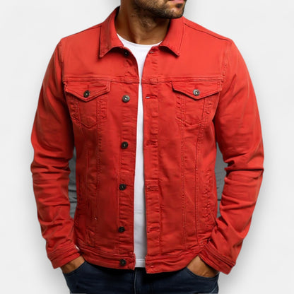 Old Monarchy | Men’s Denim Jacket – Classic Cut, Modern Edge