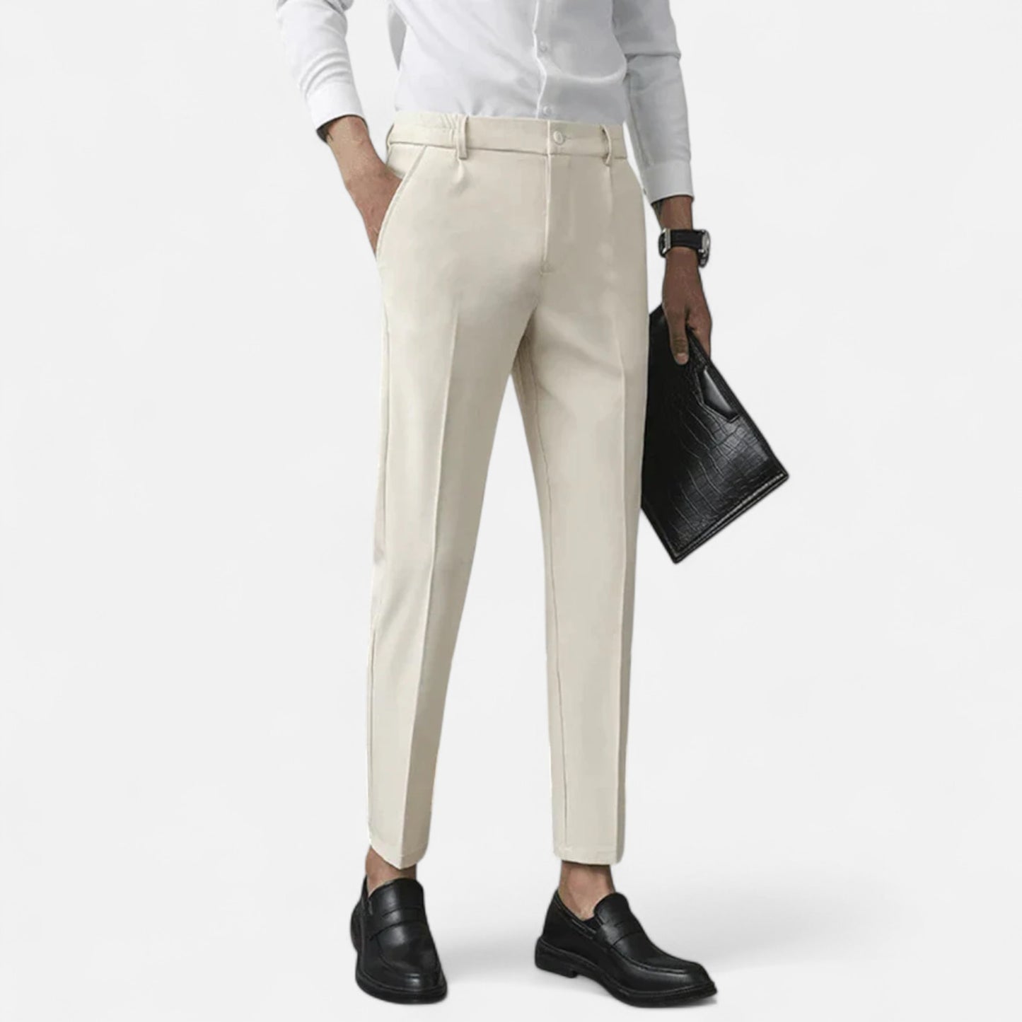 Old Monarchy | Men’s Augusto Tailored Stretch Trousers