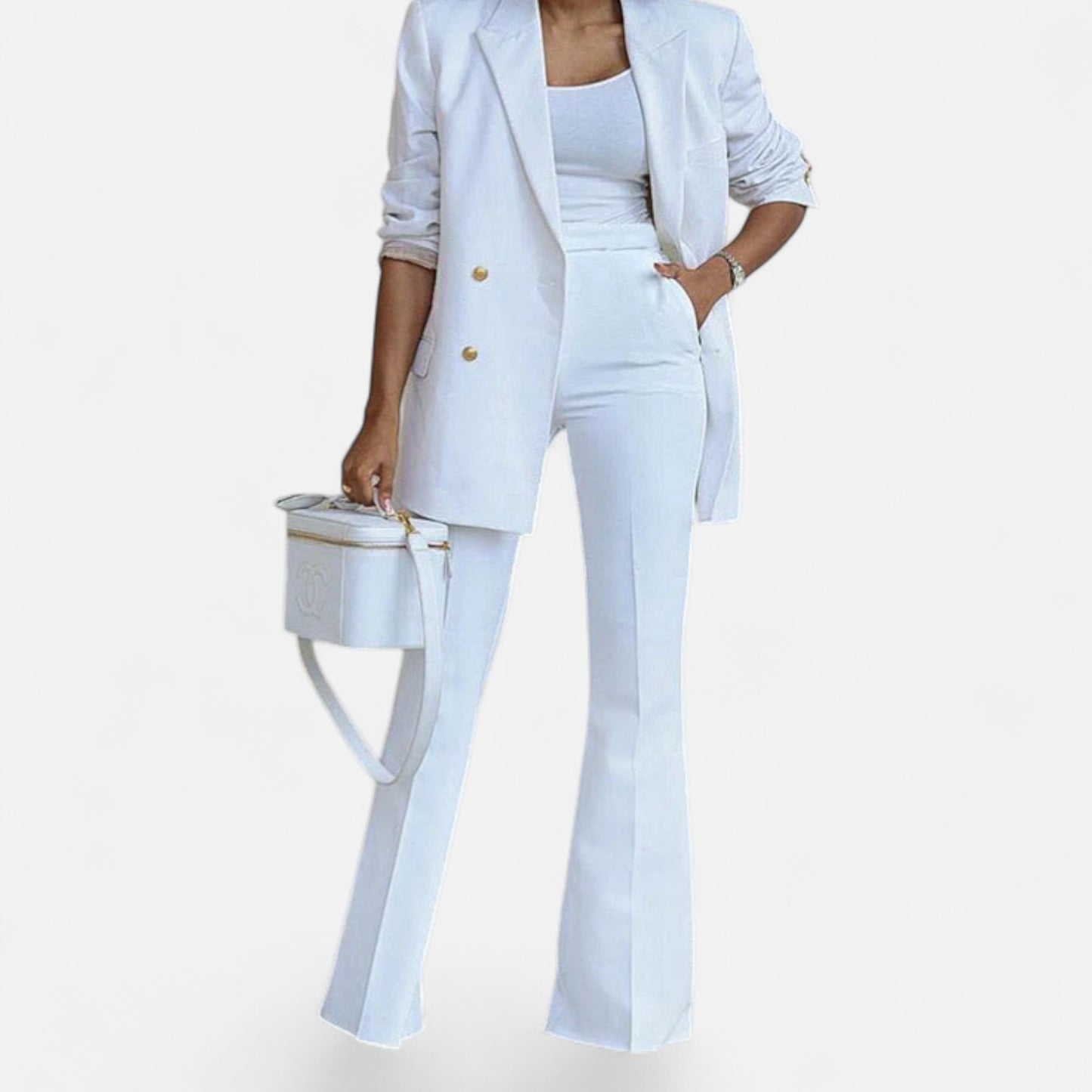 Old Monarchy | Women’s Two-Piece Blazer Set – Premium Coordinated Ensemble for Refined Elegance