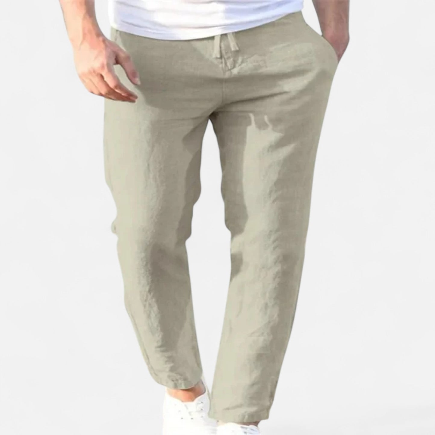 Old Monarchy | Men’s Linen Drawstring Trousers – Breathable Comfort for Summer
