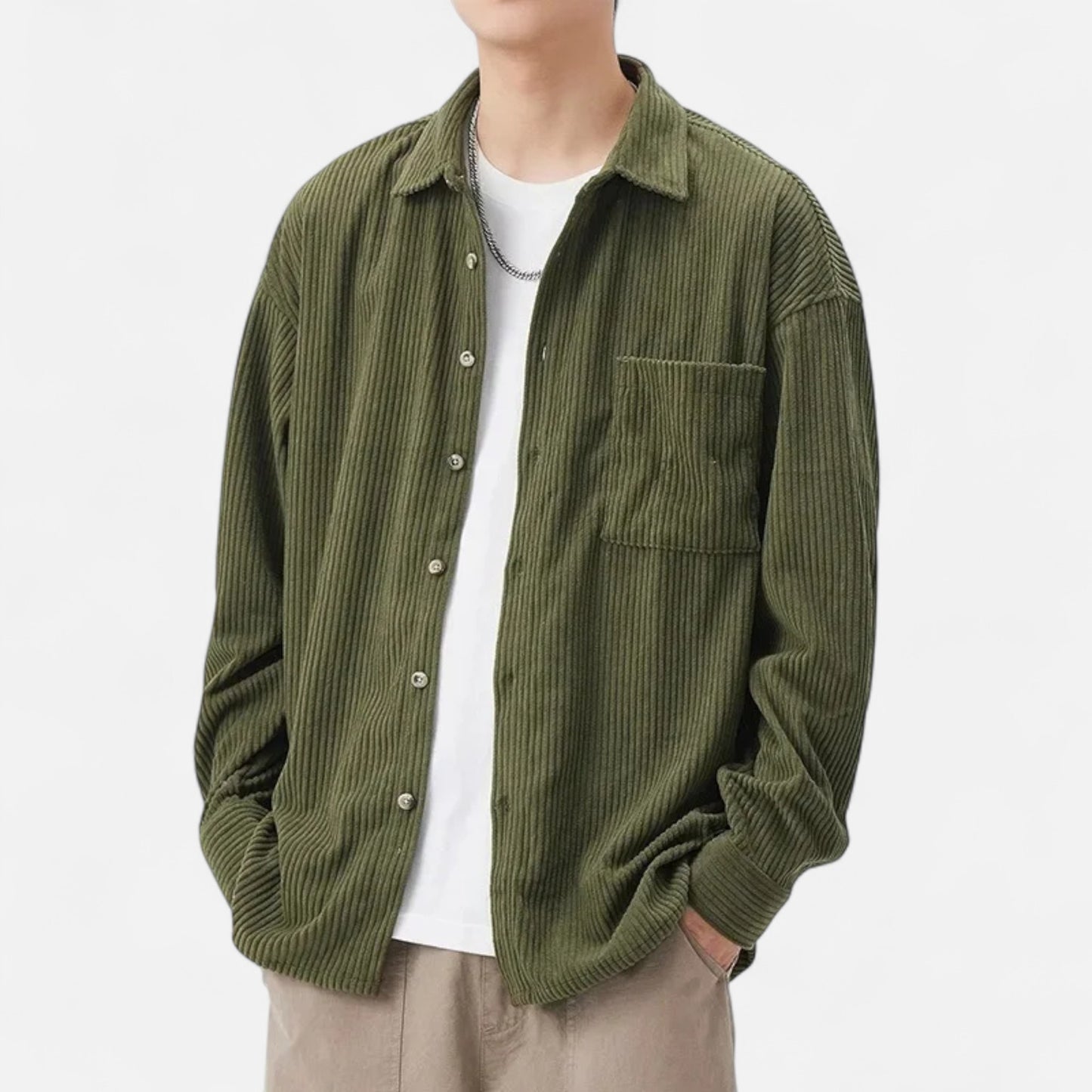 Old Monarchy | Men’s Classic Corduroy Shirt