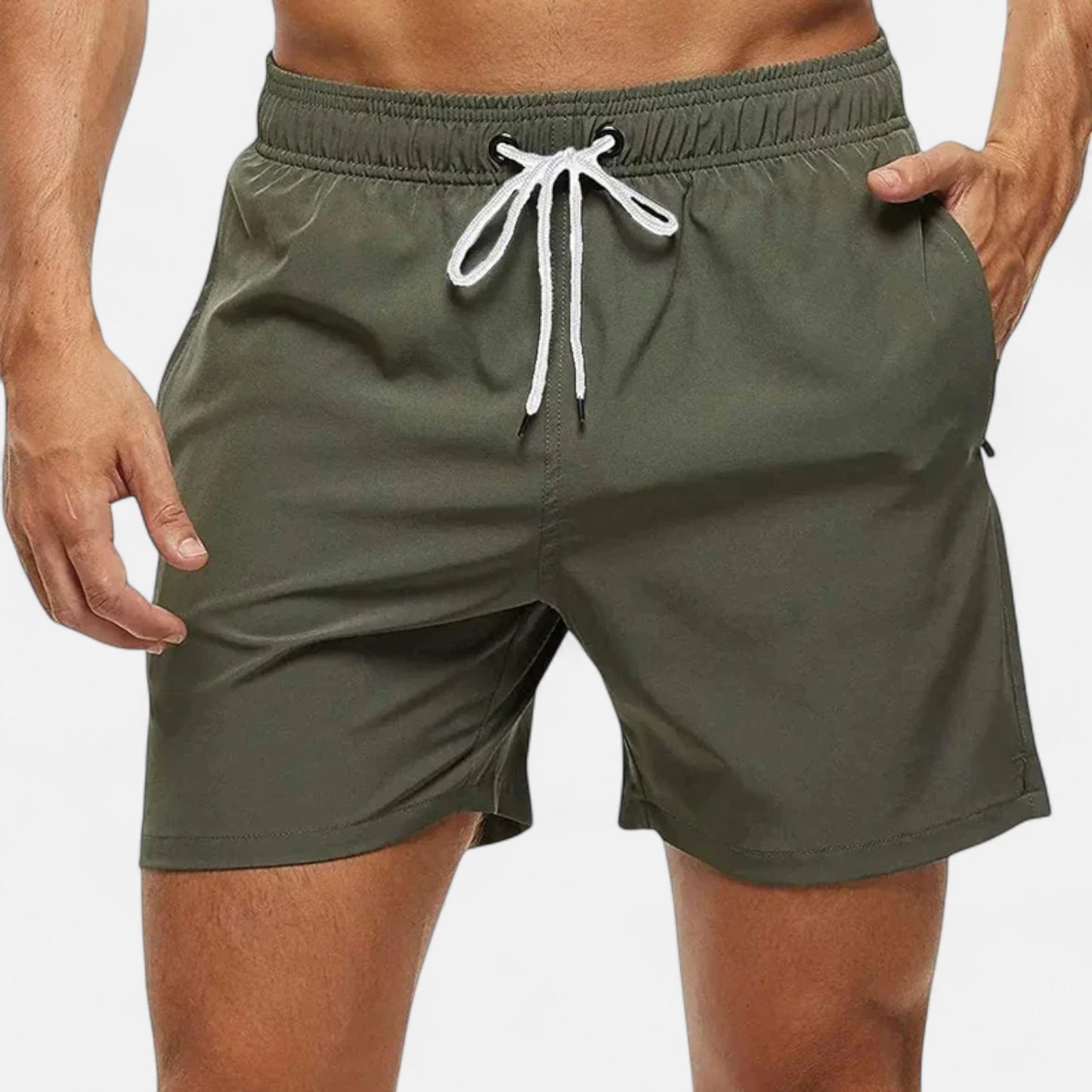 Old Monarchy | Men’s Quick-Dry Swim Trunks – Streamlined Comfort, Contemporary Style for Leisure & Sport