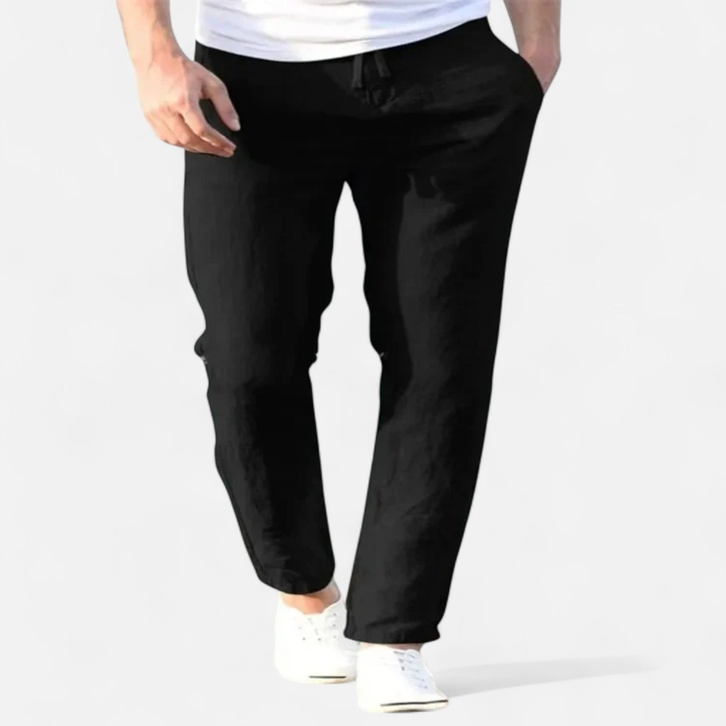 Old Monarchy | Men’s Linen Drawstring Trousers – Breathable Comfort for Summer