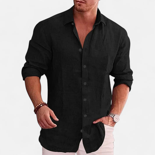 Old Monarchy | Men’s Linen Shirt – Breathable & Elegant Summer Essential