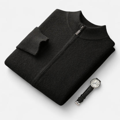 Old Monarchy | Men’s Merino Wool Mock Neck Sweater
