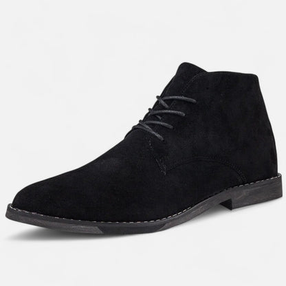 Old Monarchy | Men’s Suede Lace-Up Ankle Boots – Classic Craftsmanship, Elevated Casual Elegance