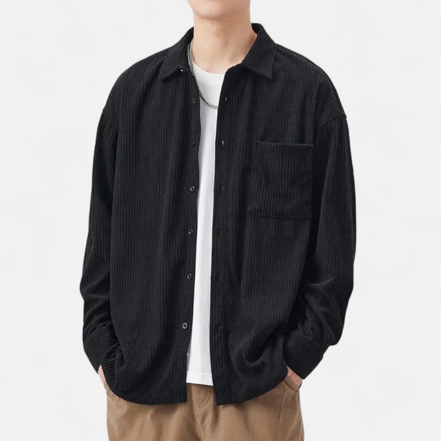 Old Monarchy | Men’s Classic Corduroy Shirt