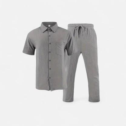 Old Monarchy | Men’s Vintage Shirt & Trouser Set – Heritage Style, Relaxed Refinement for the Modern Gentleman
