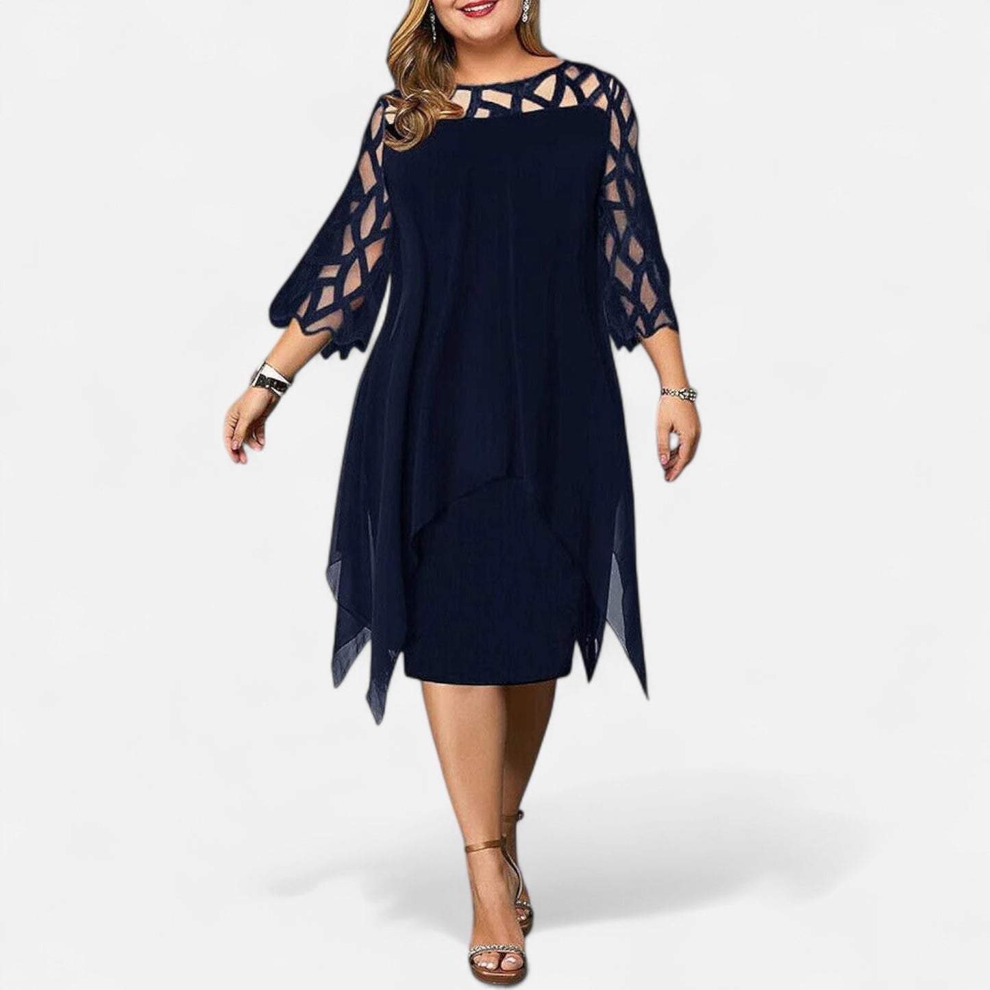 Women’s Plus-Size Dress – Flattering Shape, Effortless Elegance