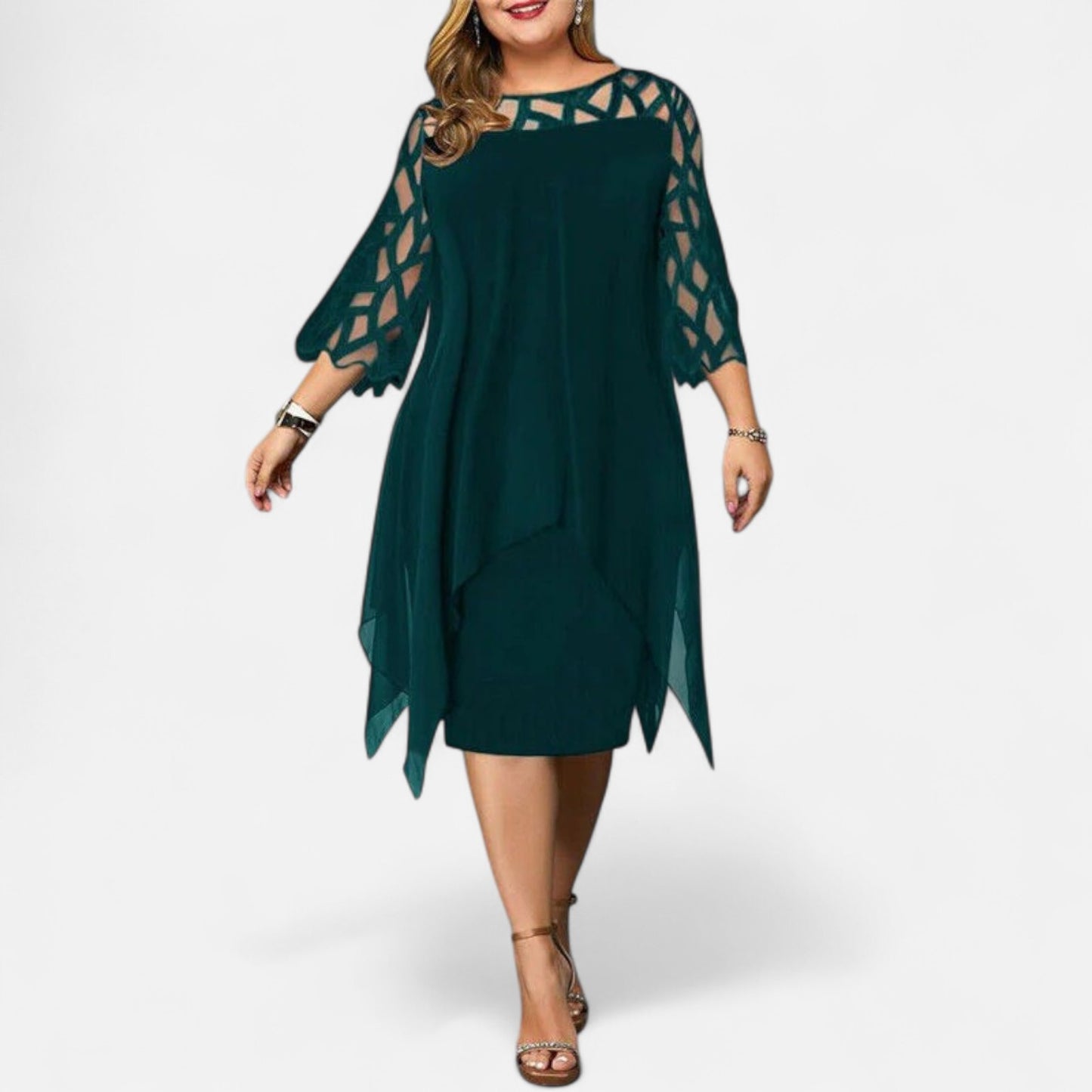 Women’s Plus-Size Dress – Flattering Shape, Effortless Elegance