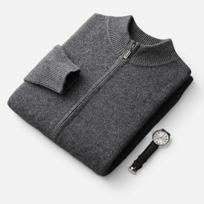 Old Monarchy | Men’s Merino Wool Mock Neck Sweater
