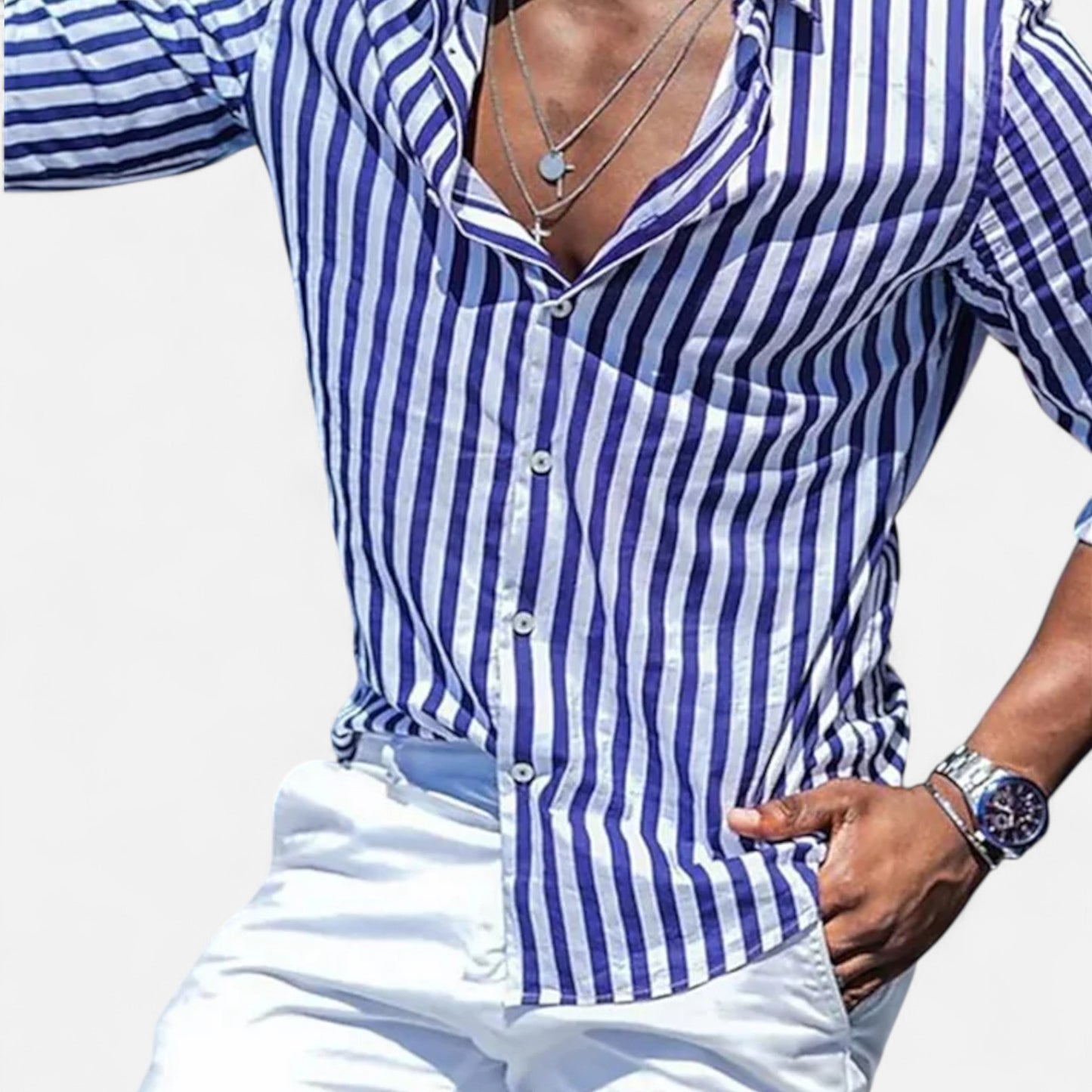 Old Monarchy | Men's Riviera Linen Shirt