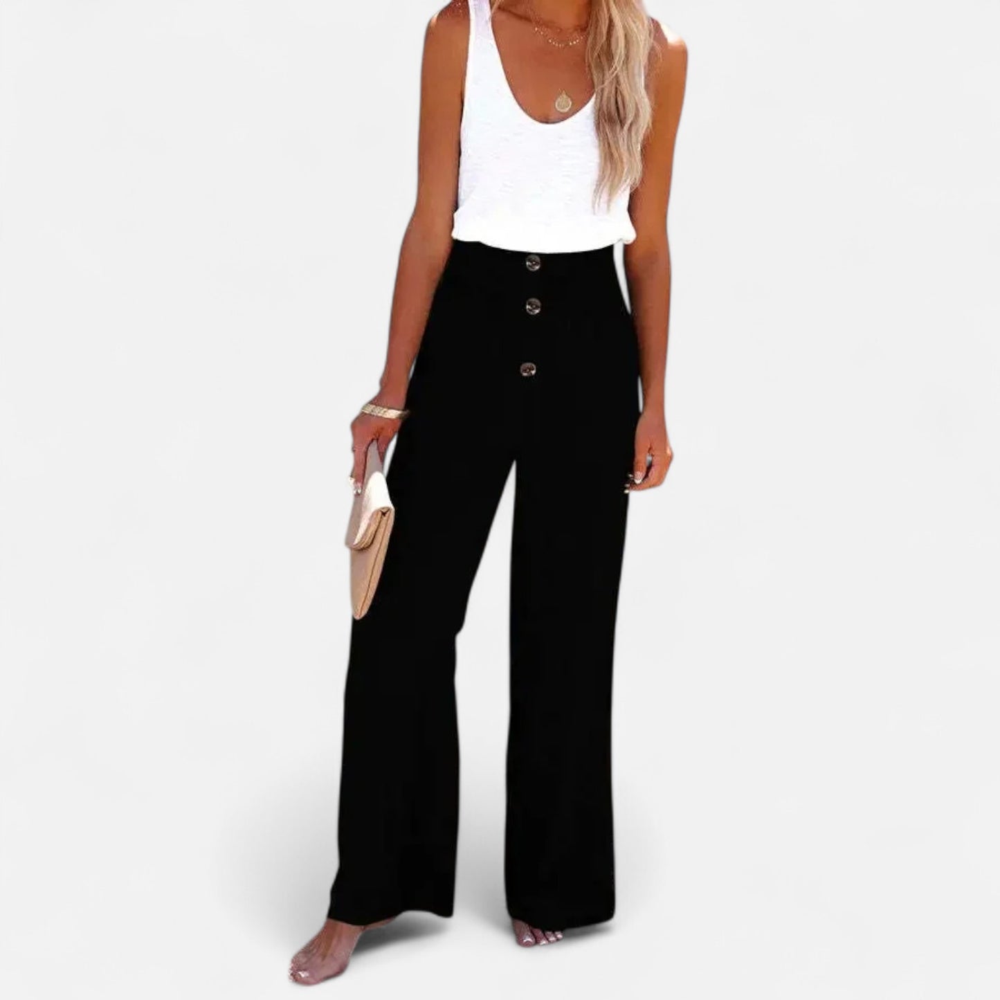 Old Monarchy | Women’s Linen Trousers – Summer Lightness, Timeless Structure