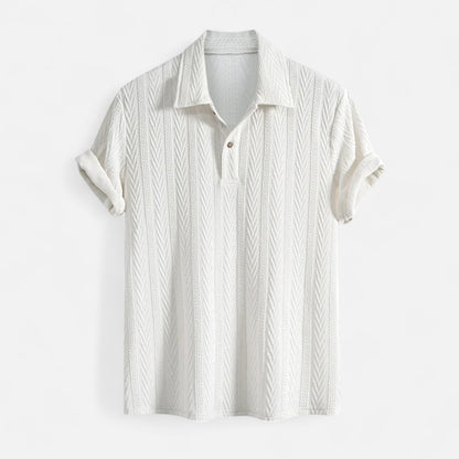 Old Monarchy | Men's Jacquard Polo Shirt