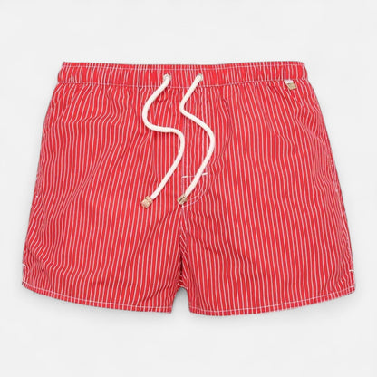 Old Monarchy | Men's Striped Linen Shorts