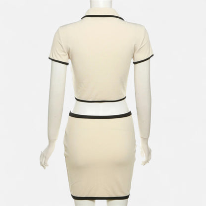 Old Monarchy | Women's Ribbed 2-Piece Set – Sculpted Comfort, Effortless Coordination