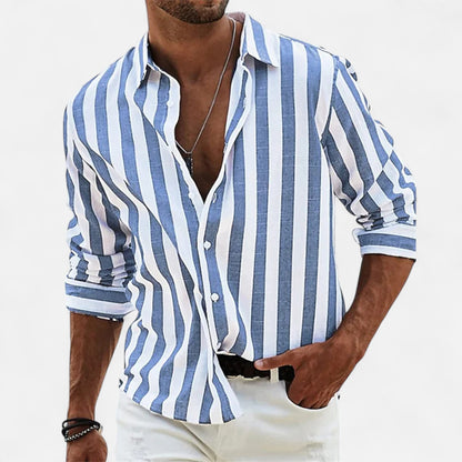 Old Monarchy | Men's Riviera Linen Shirt