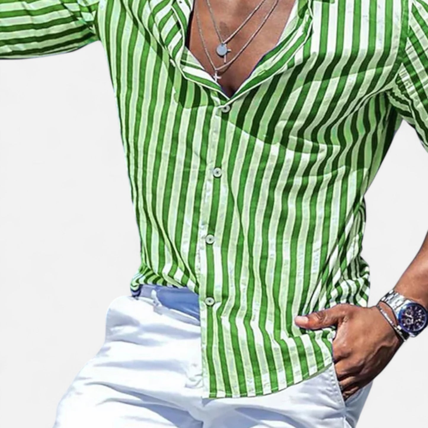 Old Monarchy | Men's Riviera Linen Shirt