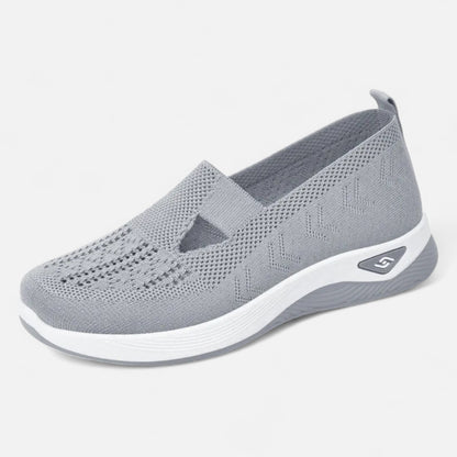 Old Monarchy | Women’s Mesh Slip-On Walking Trainers – Lightweight Support, Effortless Fit for Everyday Versatility