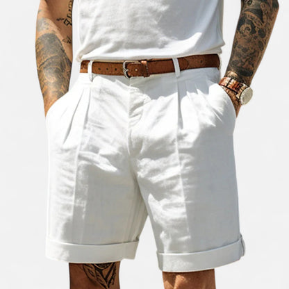 Men’s Summer Tailored Shorts – Timeless Cut, Quiet Luxury